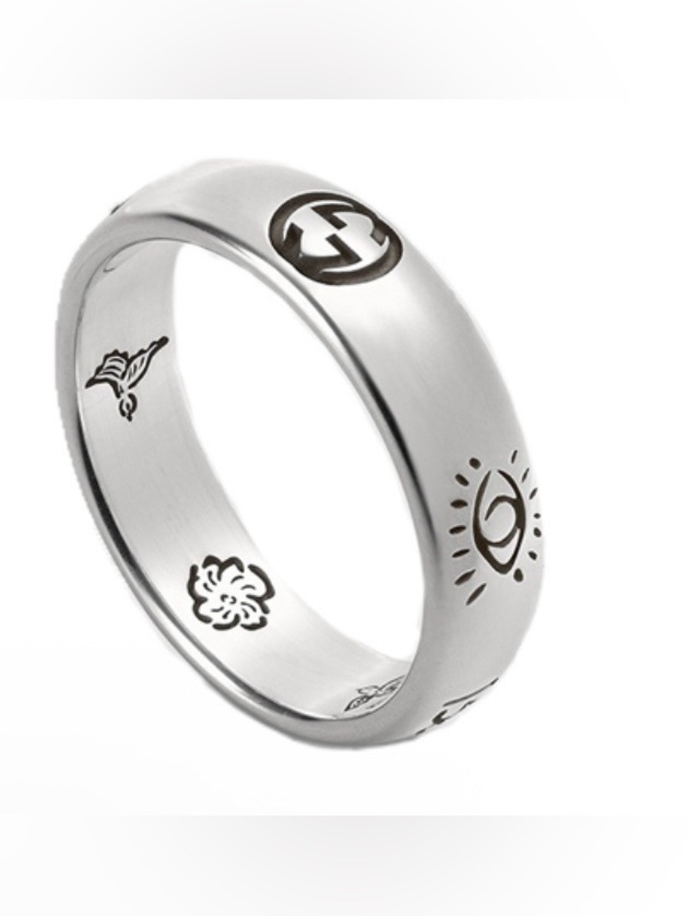 Gucci Blind for Love Ring Silver Ag 925 455247